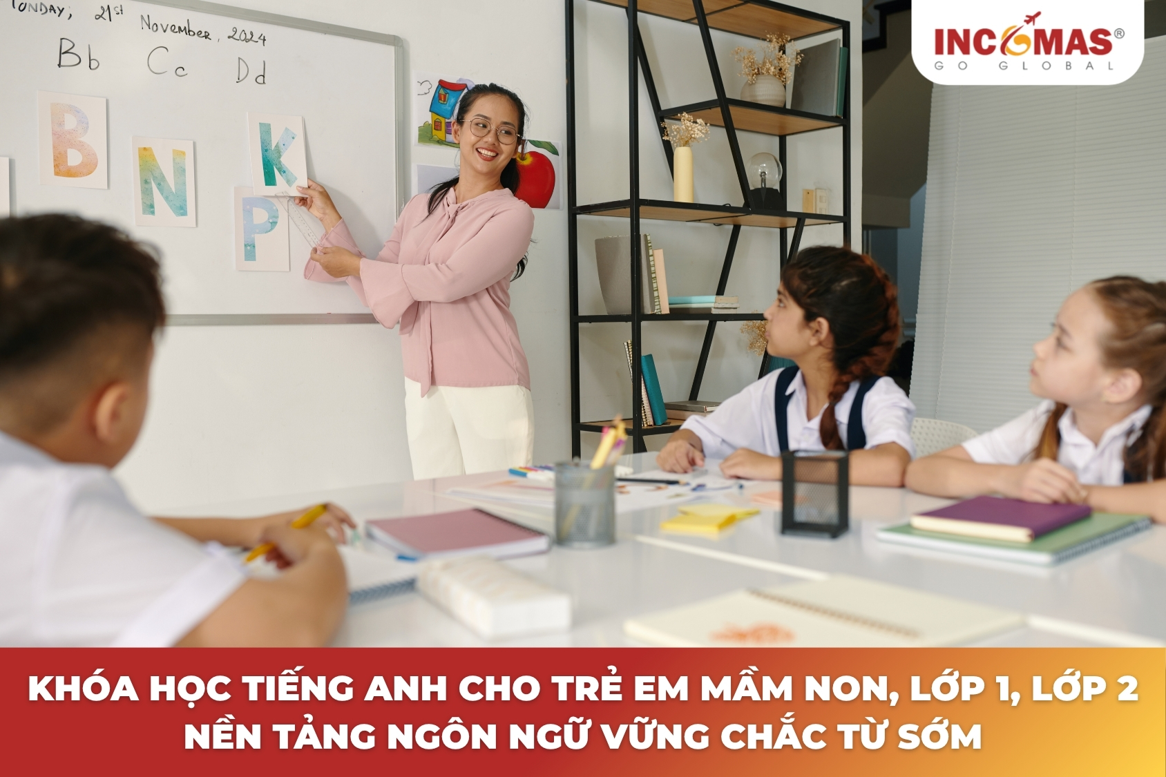 khóa học tiếng Anh cho trẻ em