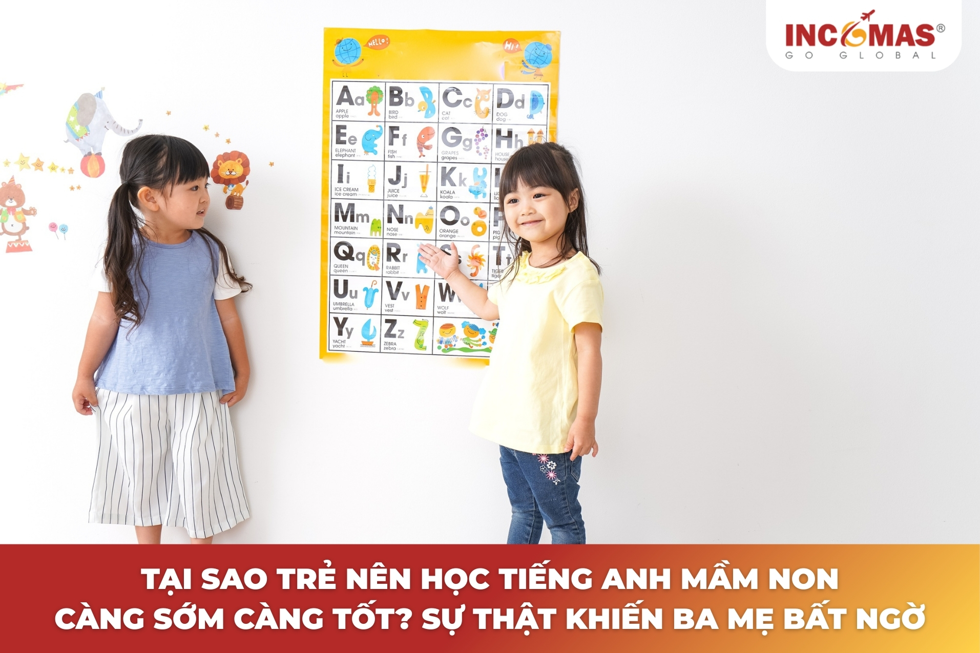 tiếng anh mầm non