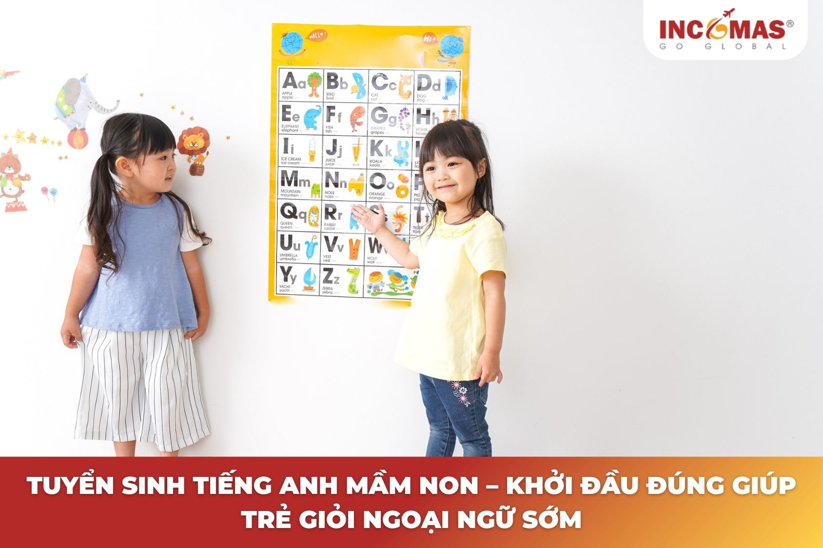Tuyển sinh tiếng Anh mầm non