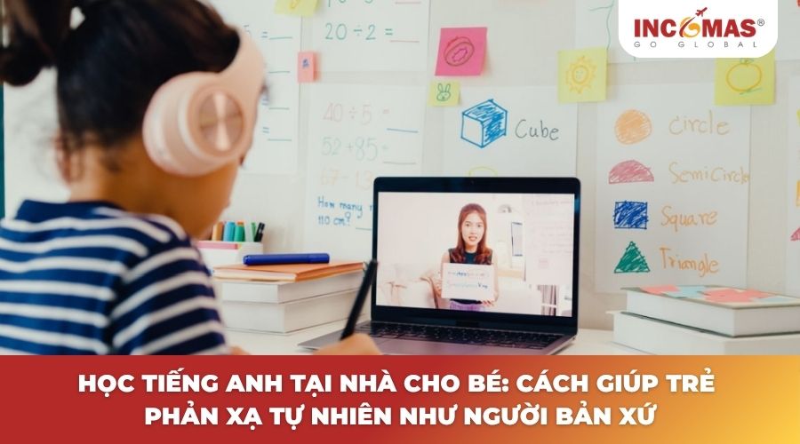 Học tiếng Anh tại nhà cho bé